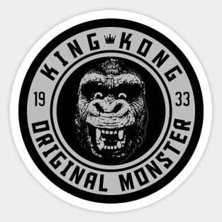 KING KONG - Original Monster Sticker